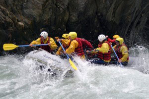 rafting canyoning abenteuer